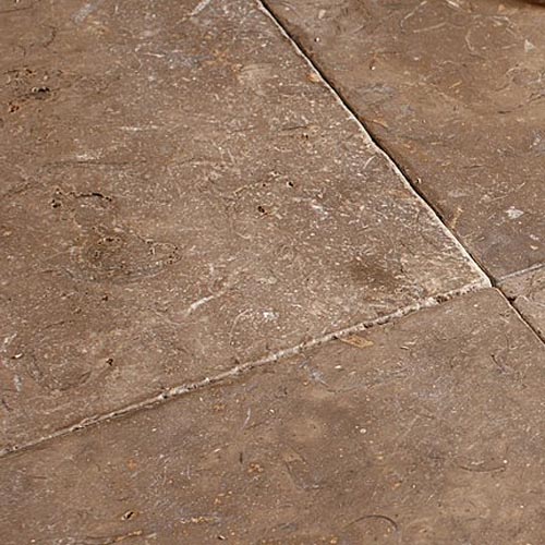 Large Brown Natural Tumbled Limestone Tiles For Walls & Floors in Dorset