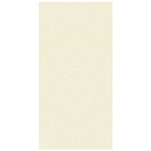 Cream Floral Pattern Porcel-Thin 120x60cm Thin Porcelain Tiles